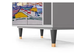 Aparador - 96х110х41 cm - BS6 - The Port of Collioure , Gris