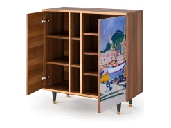 Aparador - 94х96х41 cm - BS5 - The Port of Collioure , Nogal