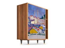 Aparador - 96х110х41 cm - BS6 - The Port of Collioure , Nogal