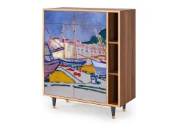 Aparador - 96х110х41 cm - BS6 - The Port of Collioure , Nogal