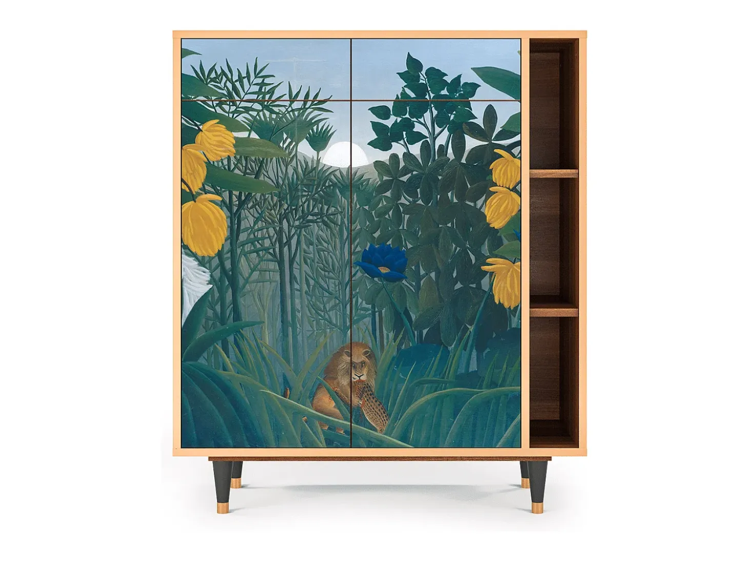 Aparador - 96х110х41 cm - BS6 - The Repast of the Lion, Nogal