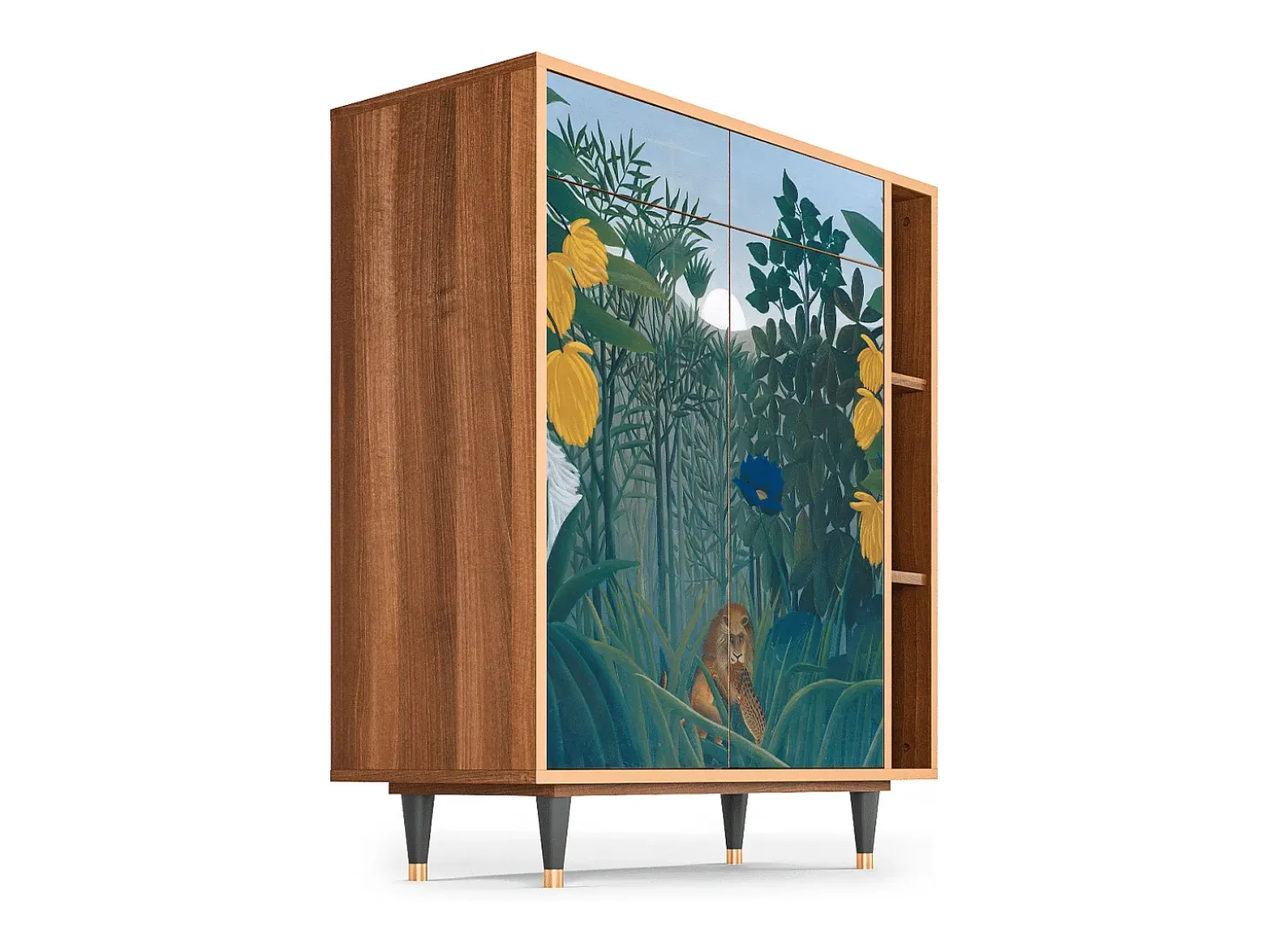 Aparador - 96х110х41 cm - BS6 - The Repast of the Lion, Nogal