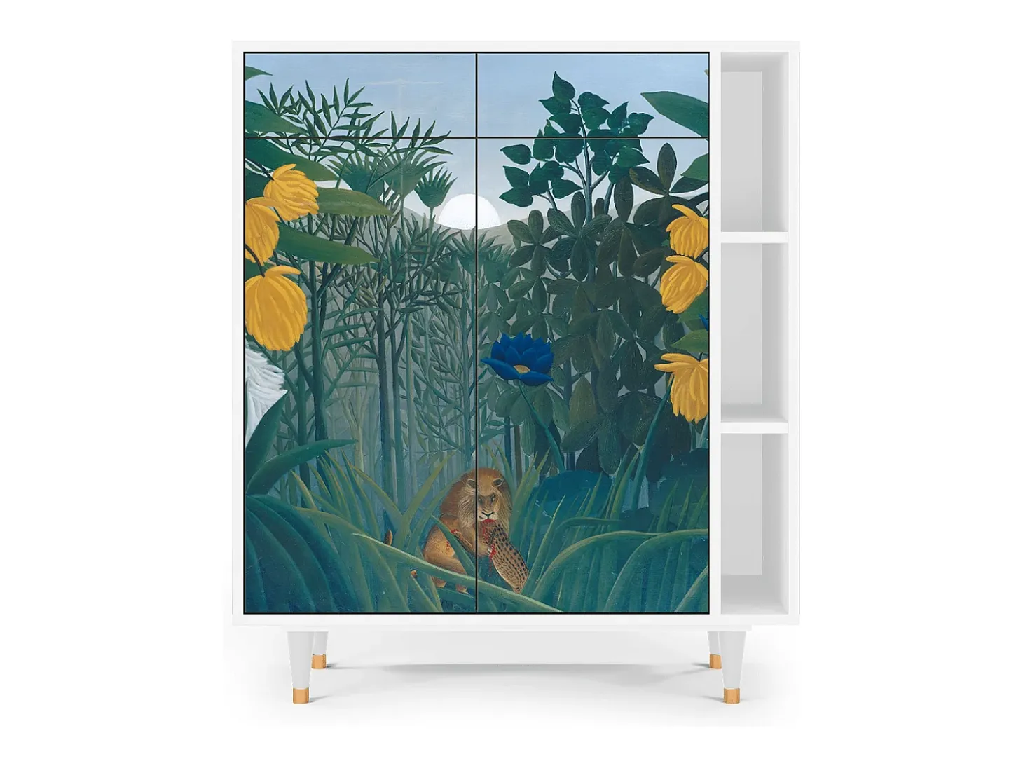 Aparador - 96х110х41 cm - BS6 - The Repast of the Lion, Blanco
