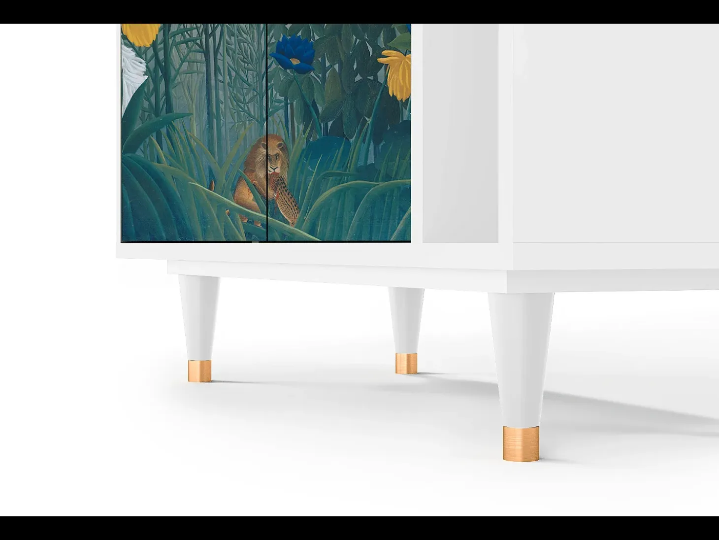 Aparador - 96х110х41 cm - BS6 - The Repast of the Lion, Blanco