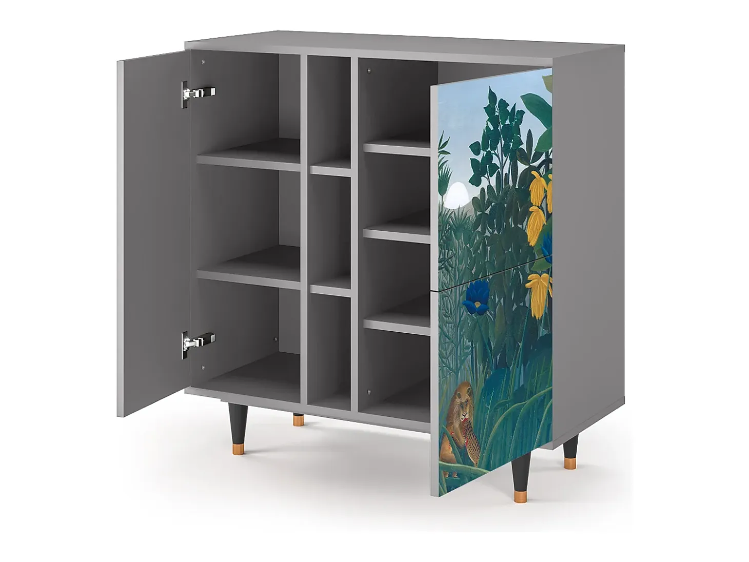 Aparador - 94х96х41 cm - BS5 - The Repast of the Lion, Gris