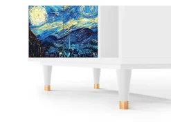 Aparador - 96х110х41 cm - BS6 - The Starry Night , Blanco