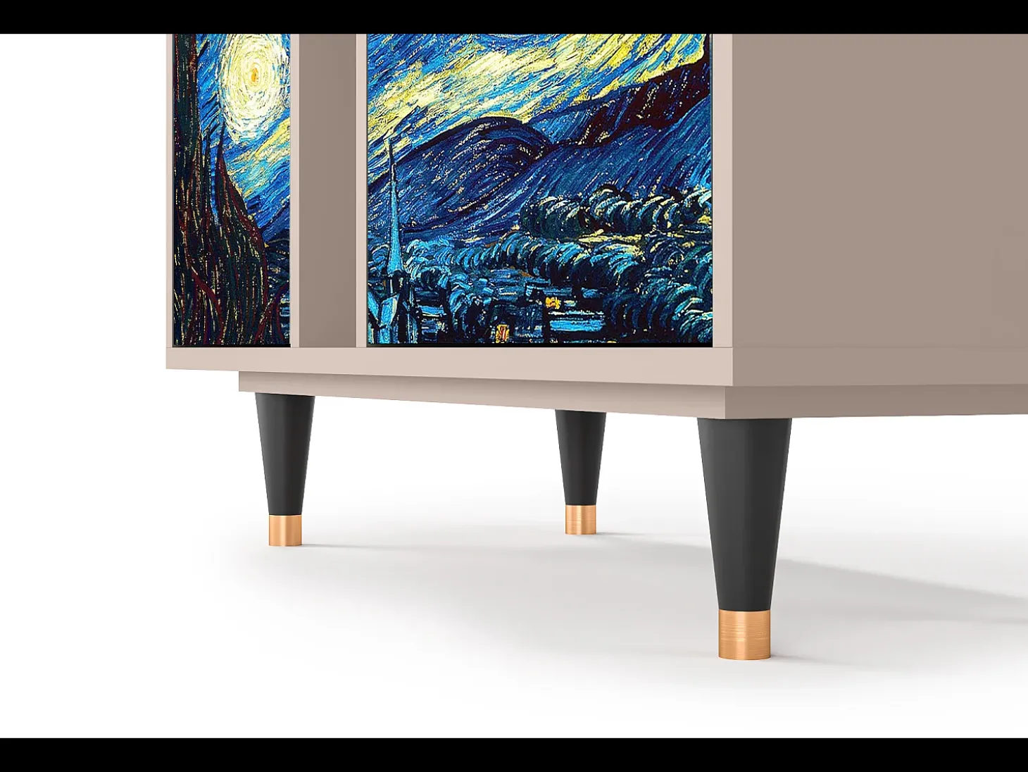 Aparador - 94х96х41 cm - BS5 - The Starry Night , Latte