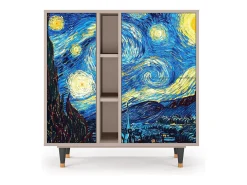 Aparador - 94х96х41 cm - BS5 - The Starry Night , Latte
