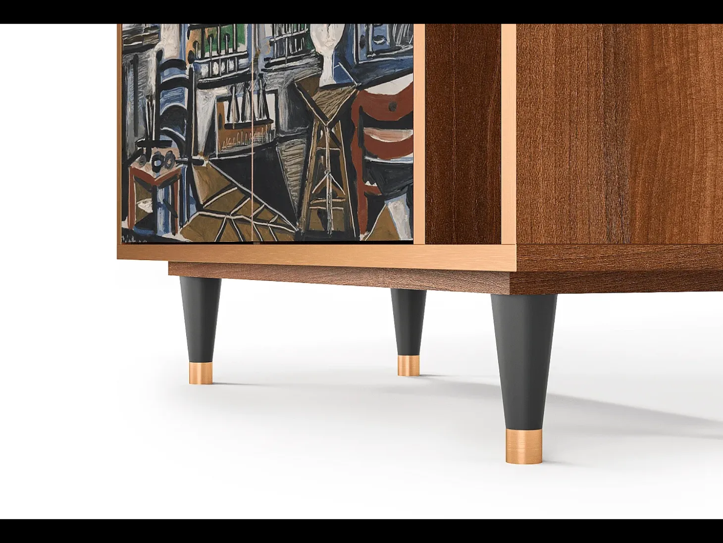 Aparador - 96х110х41 cm - BS6 - The Studio , Nogal