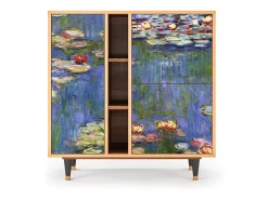 Aparador - 94х96х41 cm - BS5 - The water lily pond , Nogal