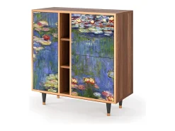 Aparador - 94х96х41 cm - BS5 - The water lily pond , Nogal