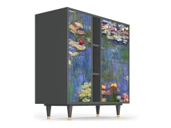 Aparador - 94х96х41 cm - BS5 - The water lily pond , Antracita