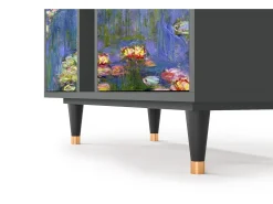Aparador - 94х96х41 cm - BS5 - The water lily pond , Antracita