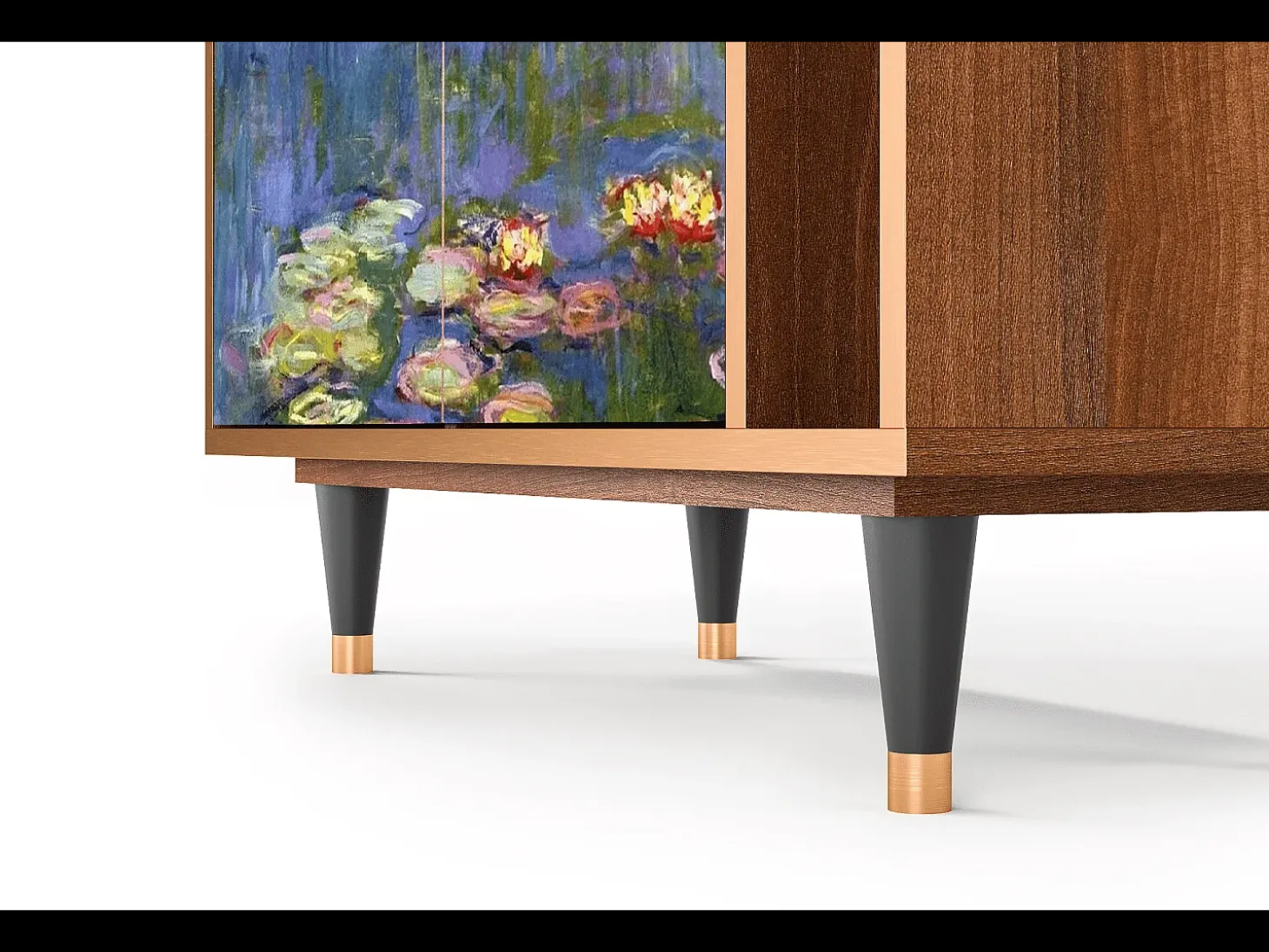 Aparador - 96х110х41 cm - BS6 - The water lily pond , Nogal