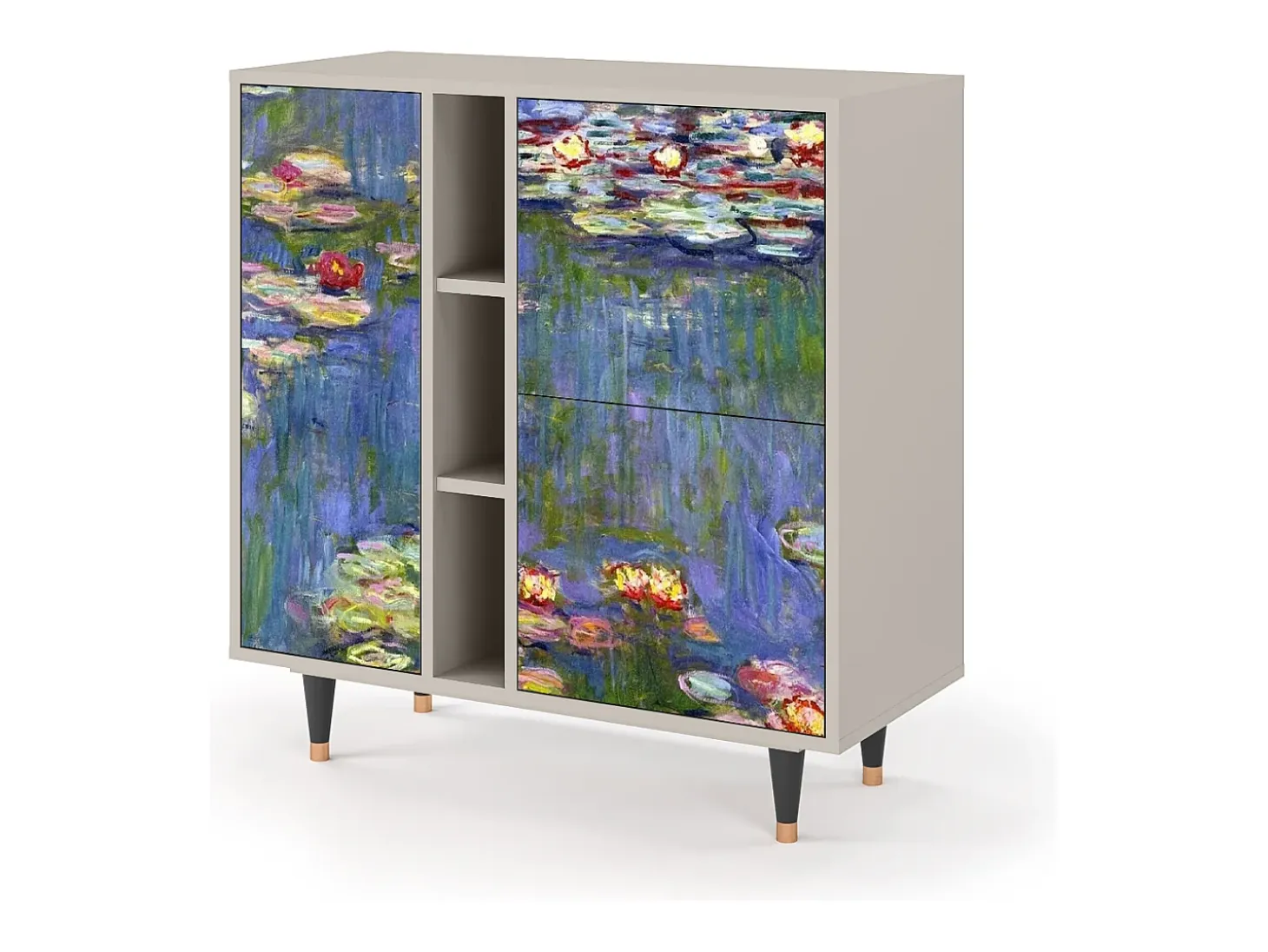 Aparador - 94х96х41 cm - BS5 - The water lily pond , Arena