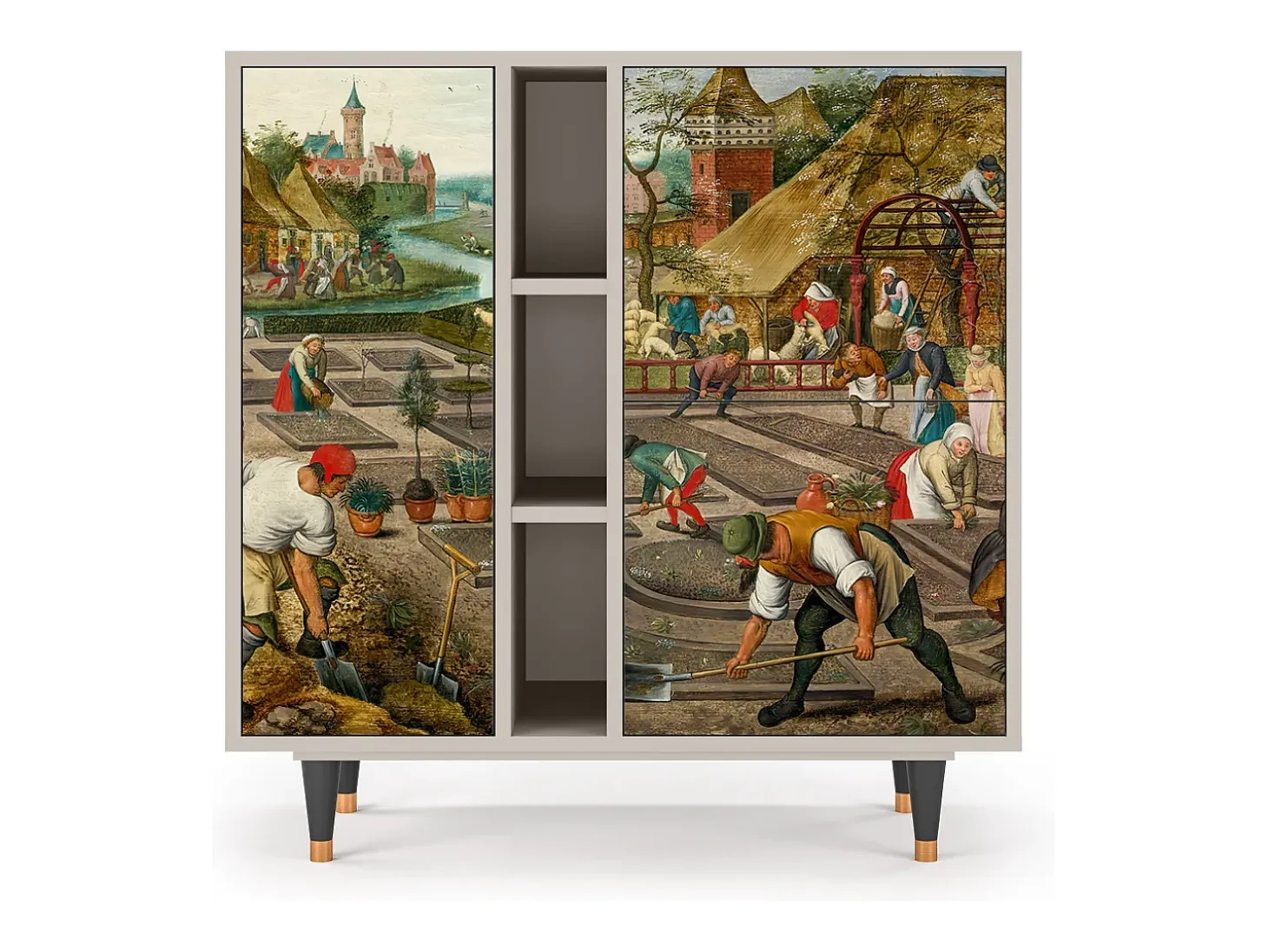 Aparador - 94х96х41 cm - BS5 - The Younger - Spring, Arena