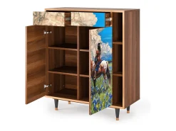 Aparador - 96х110х41 cm - BS6 - Thunderheads by Dean, Nogal