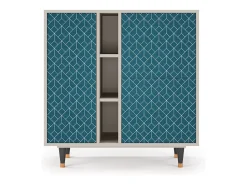 Aparador - 94х96х41 cm - BS5 - Turquoise Geometry, Arena