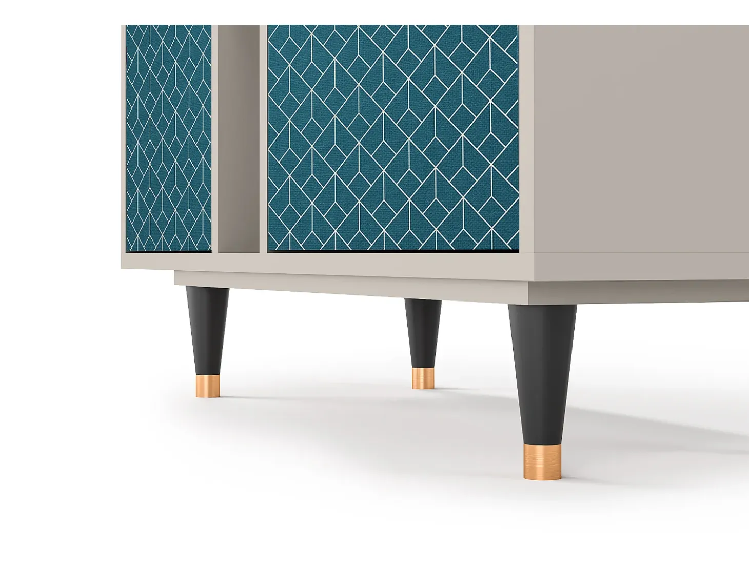 Aparador - 94х96х41 cm - BS5 - Turquoise Geometry, Arena