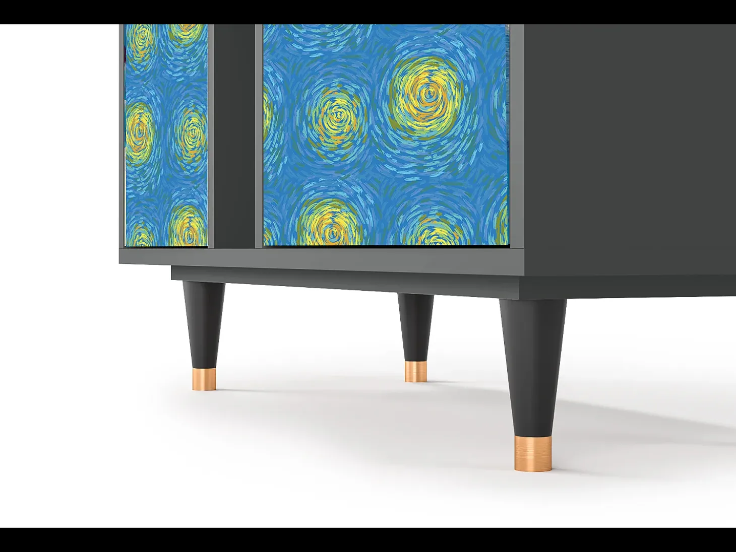 Aparador - 94х96х41 cm - BS5 - Van Gogh Lights, Antracita