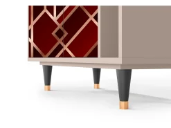 Aparador - 96х110х41 cm - BS6 - Velvet 1920's, Latte