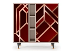 Aparador - 94х96х41 cm - BS5 - Velvet 1920's, Latte