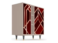 Aparador - 94х96х41 cm - BS5 - Velvet 1920's, Latte