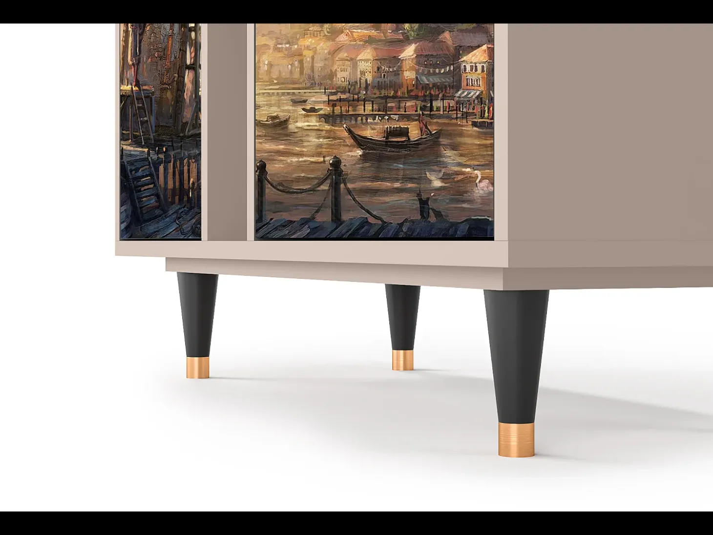 Aparador - 94х96х41 cm - BS5 - Venice, Latte