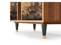 Aparador - 94х96х41 cm - BS5 - Venice, Nogal