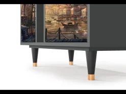 Aparador - 94х96х41 cm - BS5 - Venice, Antracita