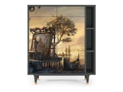 Aparador - 96х110х41 cm - BS6 - Venice, Antracita