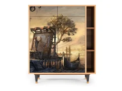 Aparador - 96х110х41 cm - BS6 - Venice, Nogal