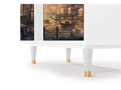 Aparador - 94х96х41 cm - BS5 - Venice, Blanco