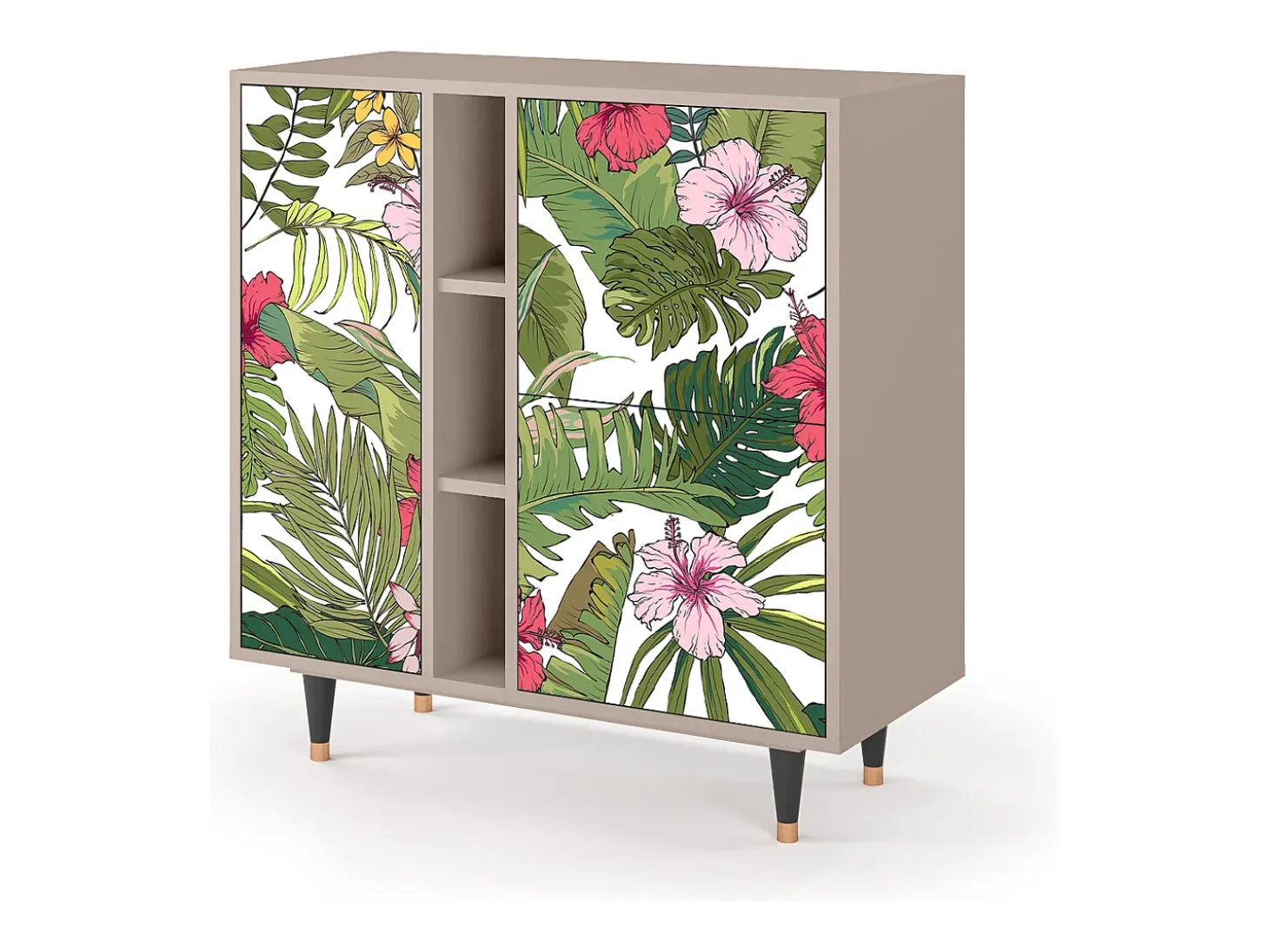 Aparador - 94х96х41 cm - BS5 - Verdant Tropics, Latte