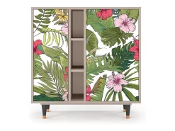 Aparador - 94х96х41 cm - BS5 - Verdant Tropics, Latte