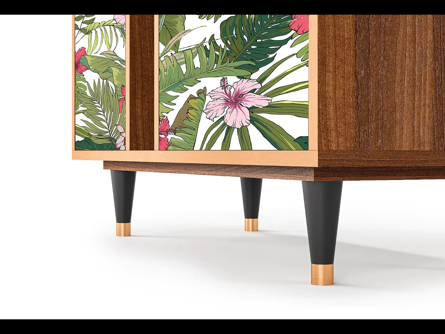 Aparador - 94х96х41 cm - BS5 - Verdant Tropics, Nogal