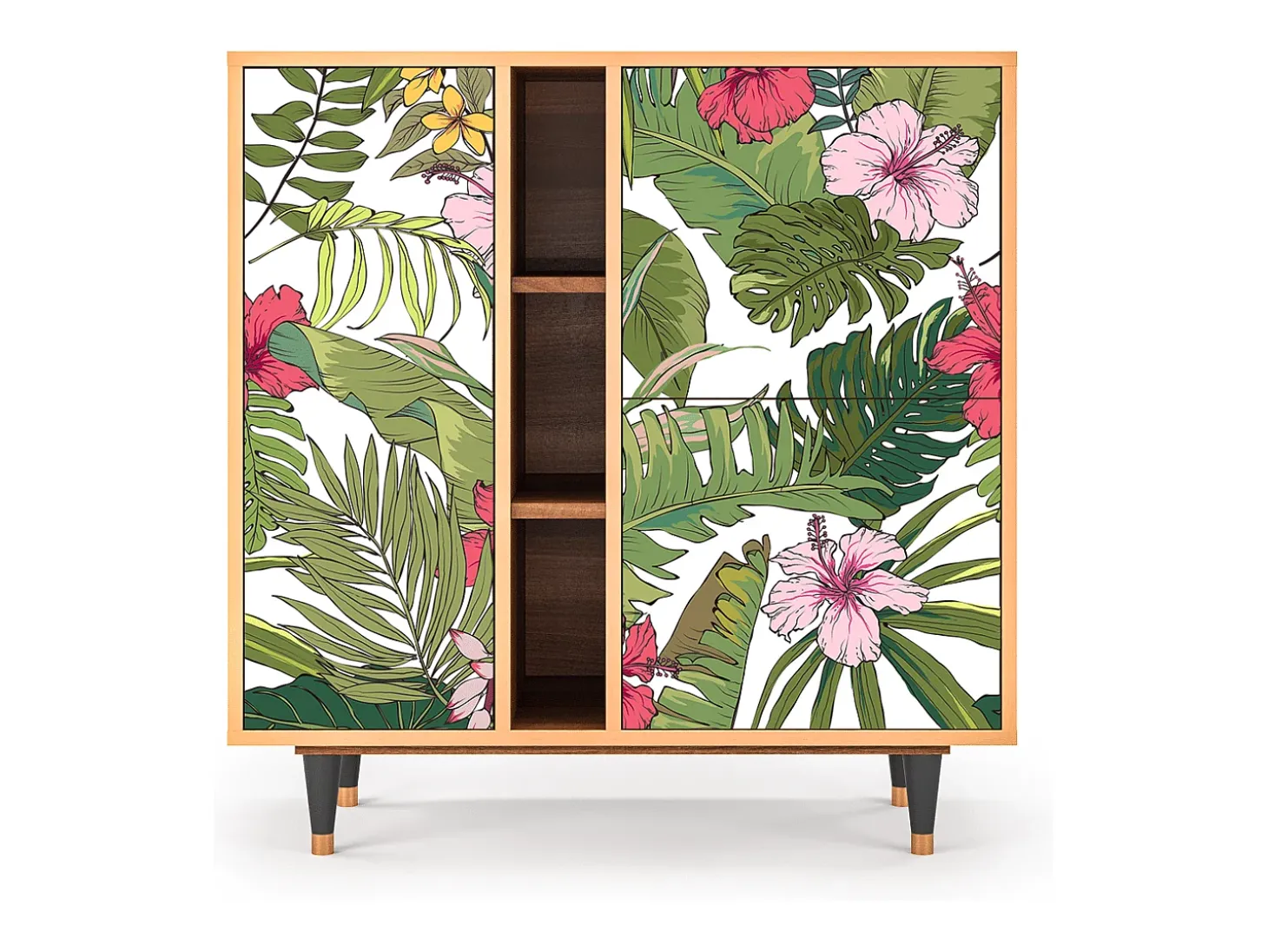 Aparador - 94х96х41 cm - BS5 - Verdant Tropics, Nogal