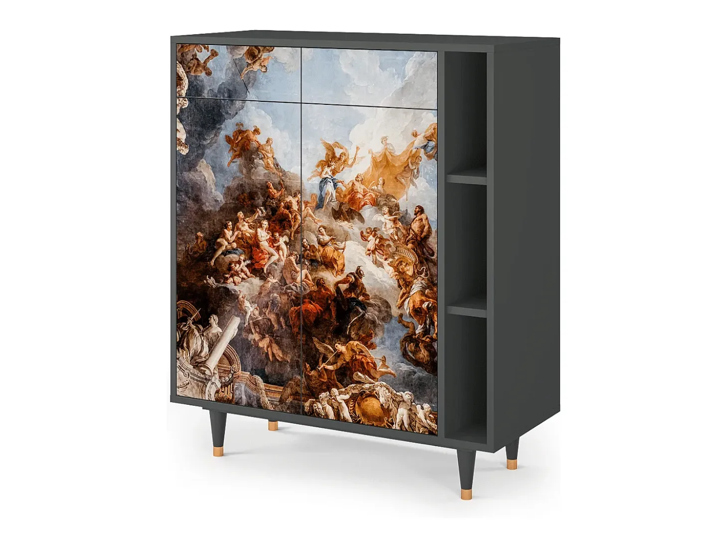 Aparador - 96х110х41 cm - BS6 - Versailles, Antracita