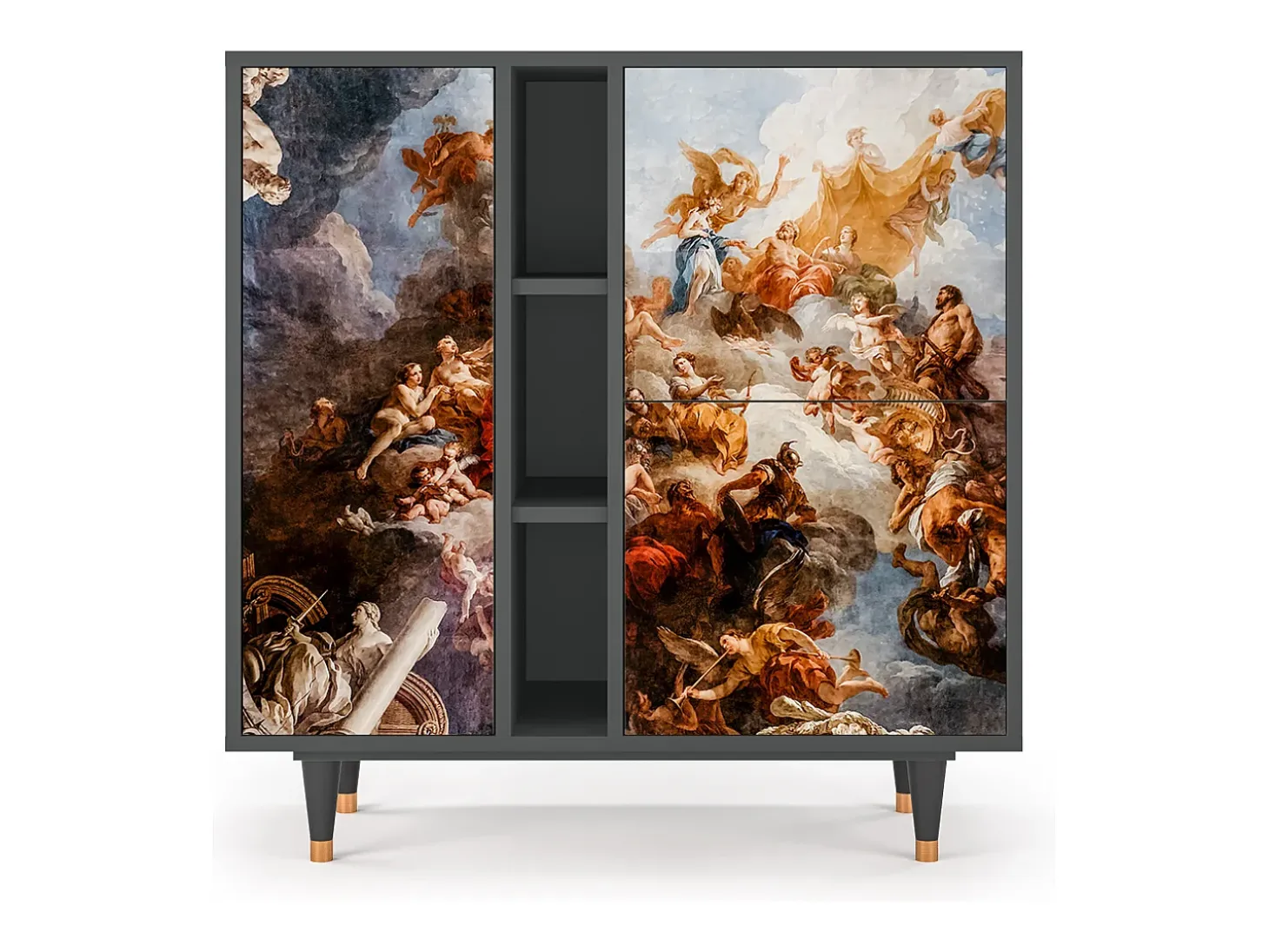 Aparador - 94х96х41 cm - BS5 - Versailles, Antracita