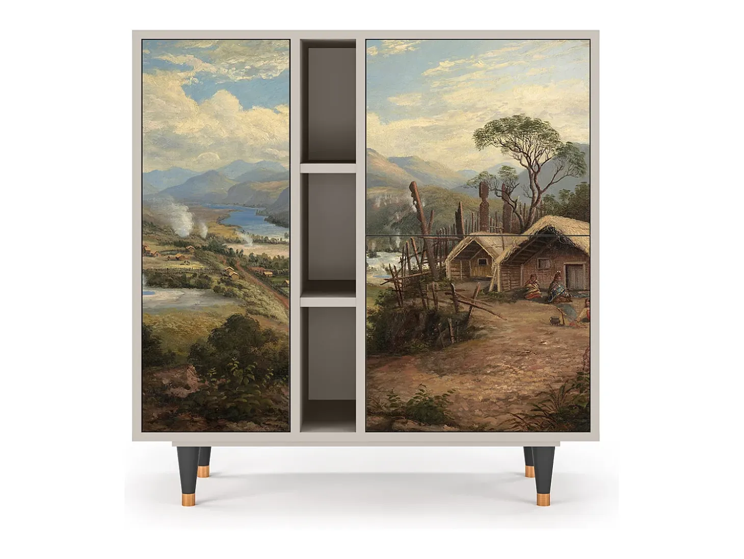 Aparador - 94х96х41 cm - BS5 - View Across the Plains , Arena