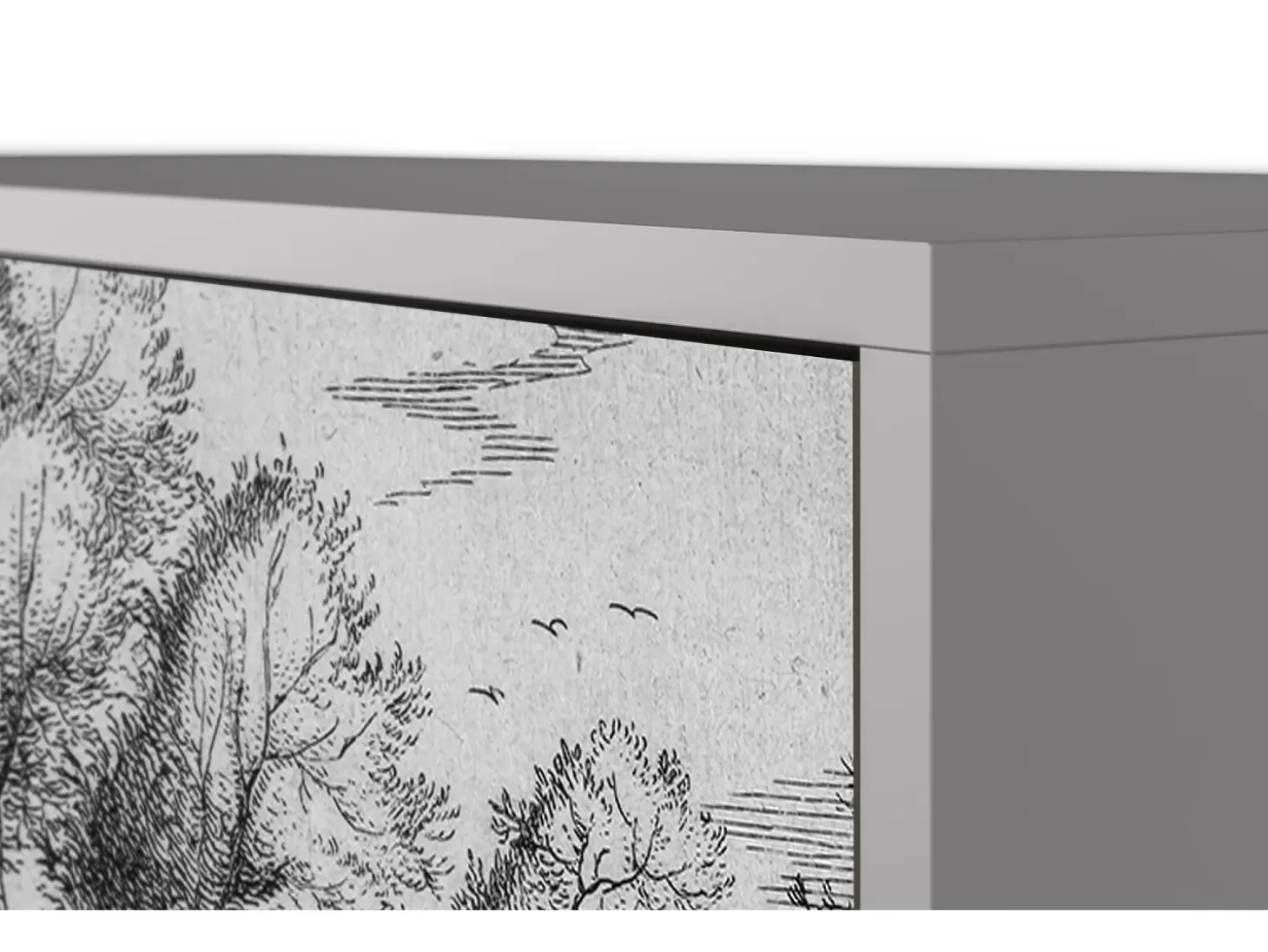 Aparador - 115х84х41 cm - S3 - A Pond, Gris