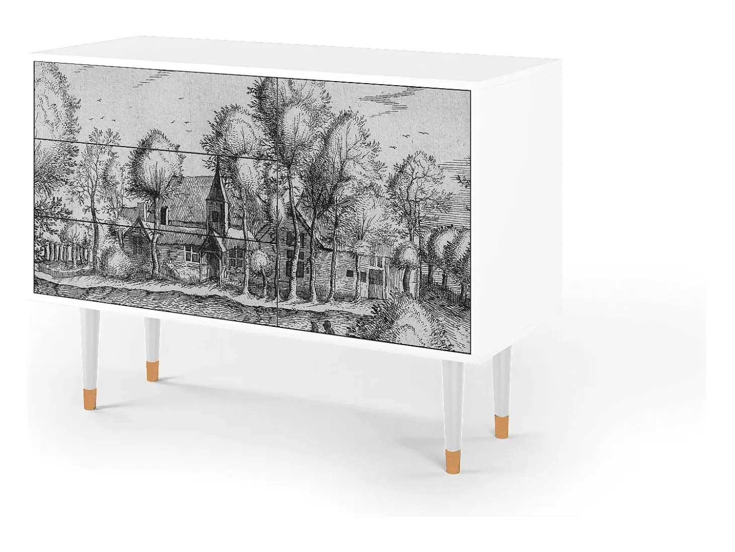 Aparador - 115х84х41 cm - S3 - A Pond, Blanco