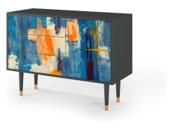 Aparador - 115х84х41 cm - S3 - Abstract Expressionism, Antracita