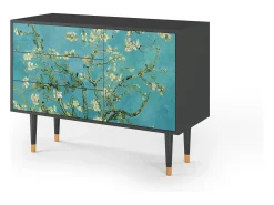 Aparador - 115х84х41 cm - S3 - Almond Blossom, Antracita