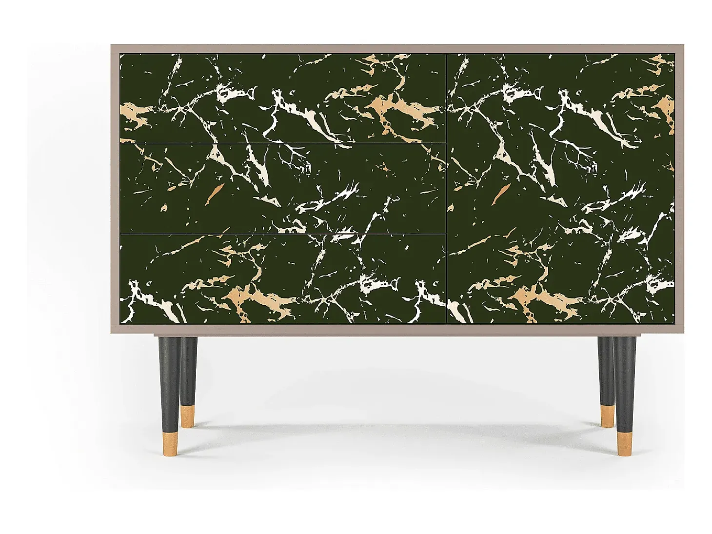Aparador - 115х84х41 cm - S3 - Amazon Forest, Latte