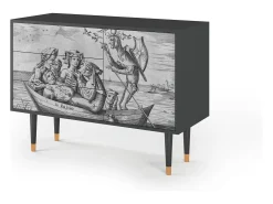 Aparador - 115х84х41 cm - S3 - Blau Schuyte, Antracita