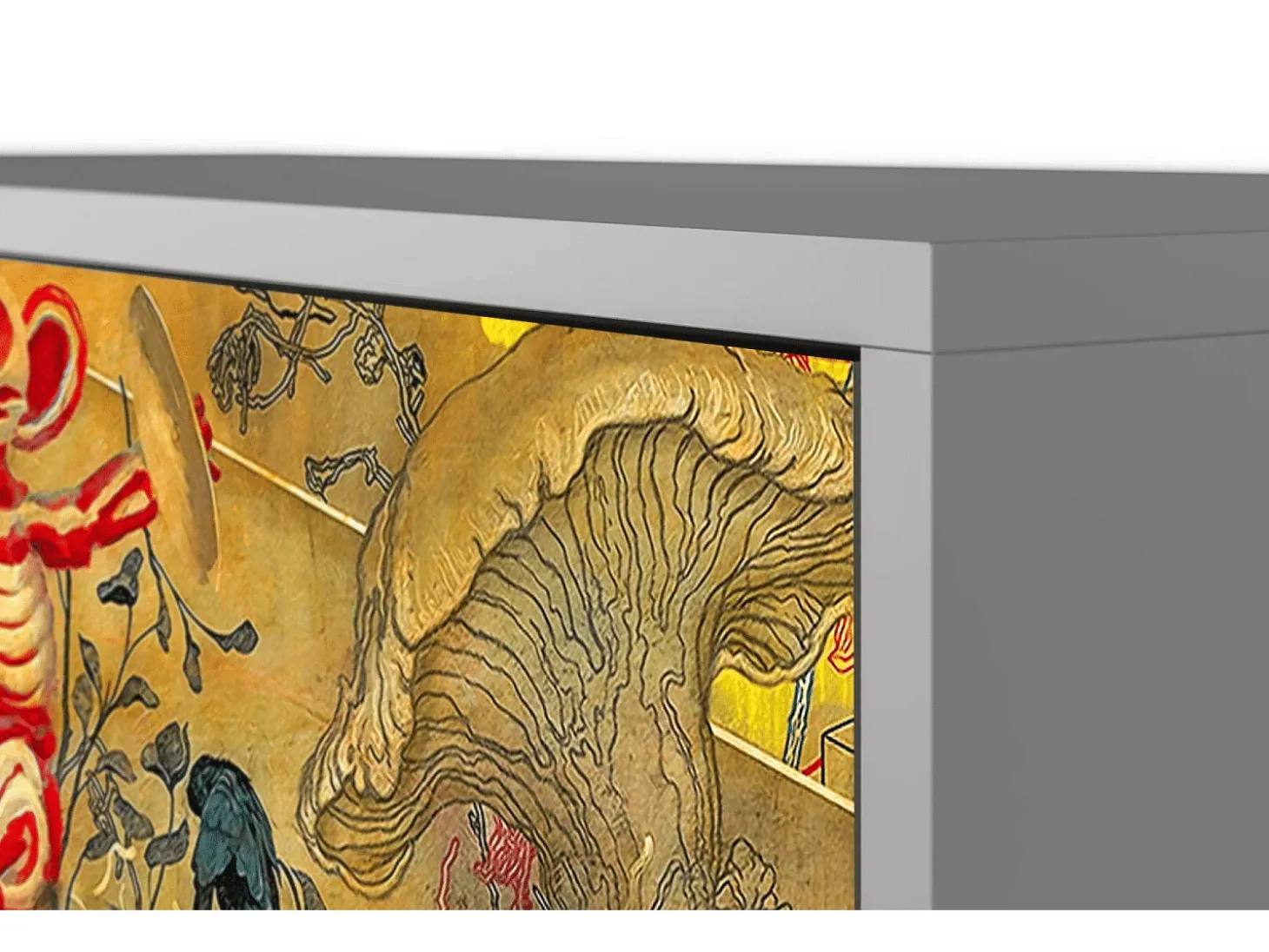 Aparador - 115х84х41 cm - S3 - Blood by James Jean, Gris