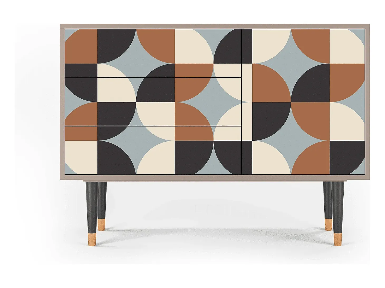 Aparador - 115х84х41 cm - S3 - Brown Sensation, Latte