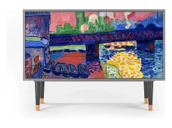Aparador - 115х84х41 cm - S3 - Charing Cross Bridge, Gris