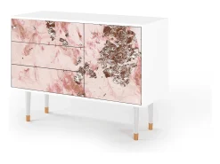 Aparador - 115х84х41 cm - S3 - Cotton Candy, Blanco